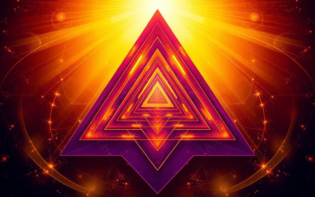 Dimensional awareness represented in sacred geometry